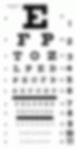 Blurry eye chart #2